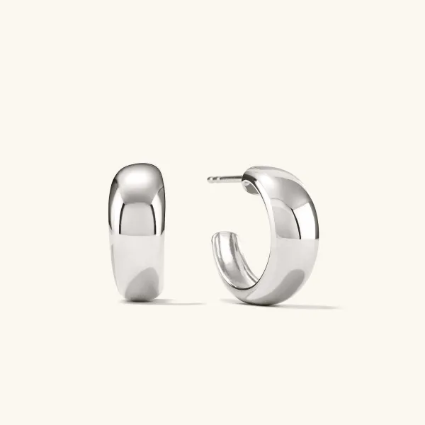 Earrings<Mejuri D Me Hoops