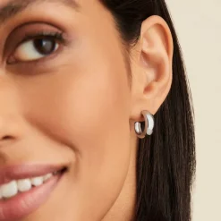 Earrings<Mejuri D Me Hoops