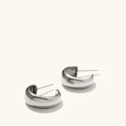Earrings<Mejuri D Me Hoops