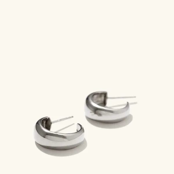 Earrings<Mejuri D Me Hoops