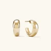 Earrings<Mejuri D Me Hoops