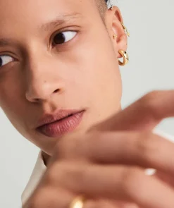 Earrings<Mejuri D Me Hoops