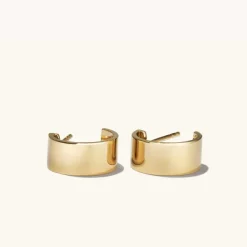 Earrings<Mejuri Daily Huggie Hoops
