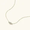 Necklaces<Mejuri Diamond Cluster Necklace