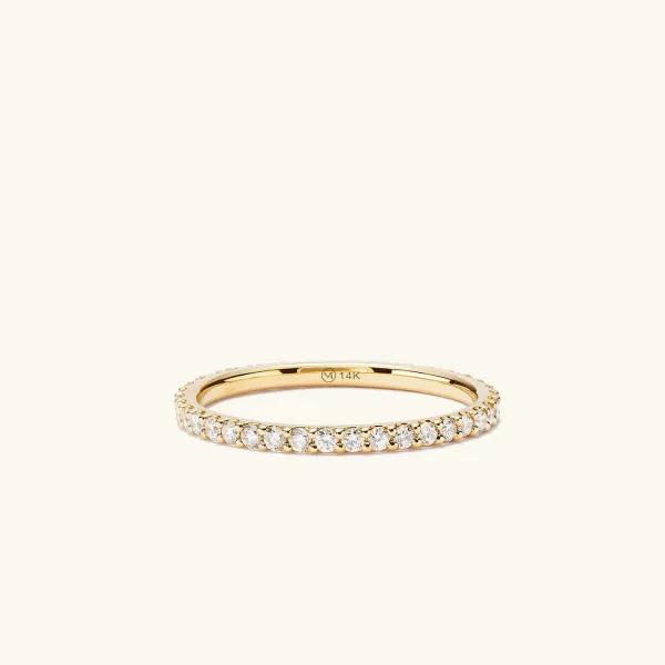 Rings<Mejuri Diamond Eternity Band