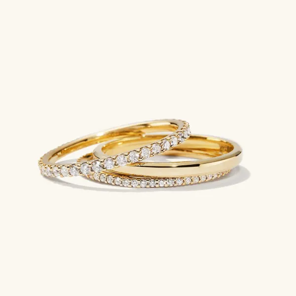 Rings<Mejuri Diamond Eternity Band