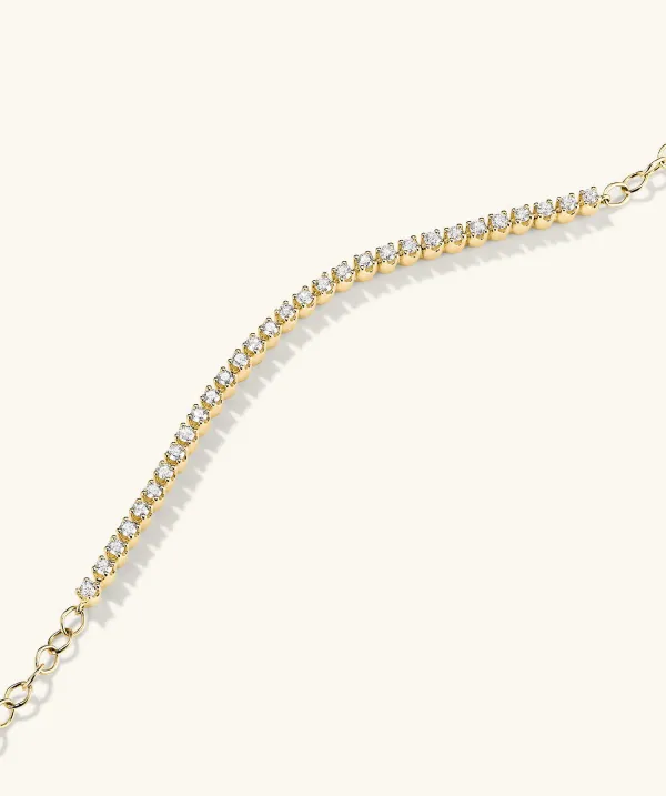 Bracelets<Mejuri Diamond Half Tennis Bracelet