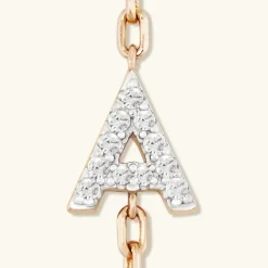Bracelets<Mejuri Diamond Letter Bracelet