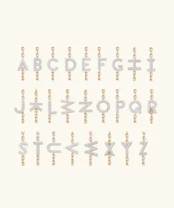 Bracelets<Mejuri Diamond Letter Bracelet