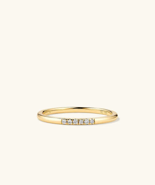 Rings<Mejuri Diamonds Line Ring