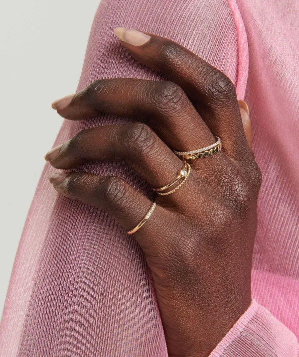 Rings<Mejuri Diamonds Line Ring