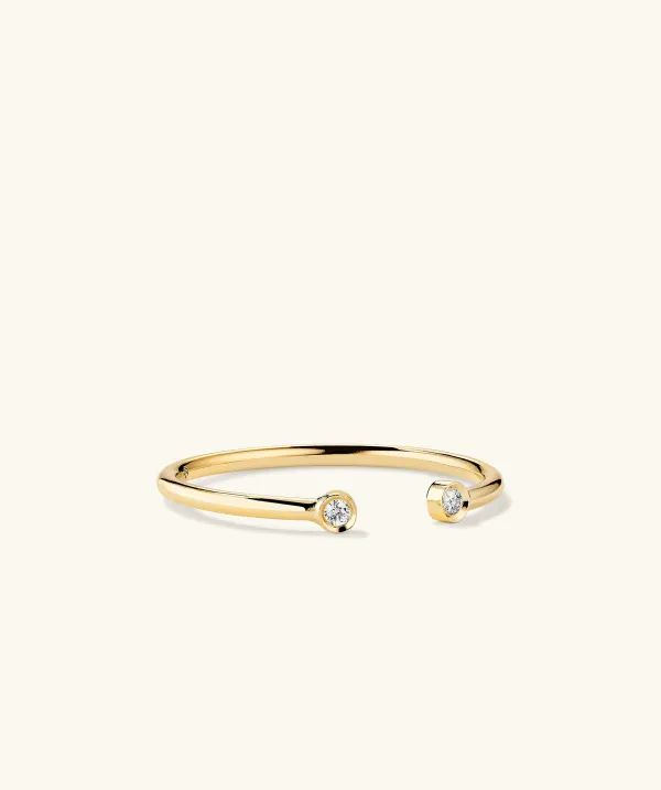 Rings<Mejuri Diamonds Open Ring