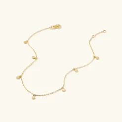Bracelets<Mejuri Dot Chain Anklet