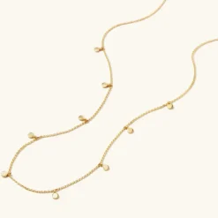 Necklaces<Mejuri Dot Chain Necklace