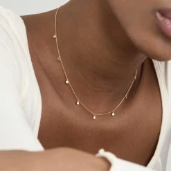 Necklaces<Mejuri Dot Chain Necklace