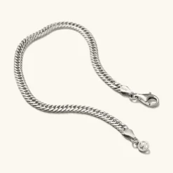 Bracelets<Mejuri Double Curb Chain Bracelet