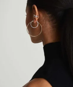 Earrings<Mejuri Duet Mixed Ear Cuff