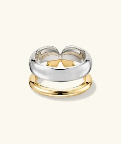 Rings<Mejuri Duet Mixed Ring
