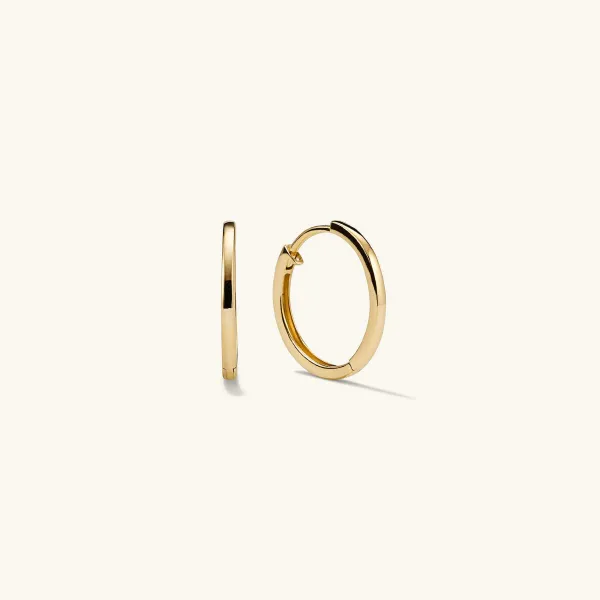 Earrings<Mejuri Easy Small Hoops