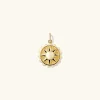 Necklaces<Mejuri Energy: Sun Coin Charm Pendant