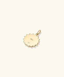 Necklaces<Mejuri Energy: Sun Coin Charm Pendant