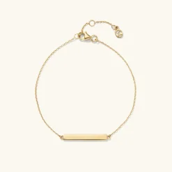 Bracelets<Mejuri Engravable Bar Bracelet