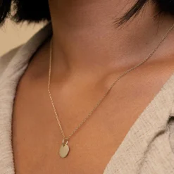 Necklaces<Mejuri Engravable Charm