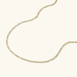 Necklaces<Mejuri Figaro Chain Necklace