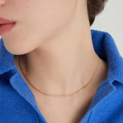 Necklaces<Mejuri Figaro Chain Necklace