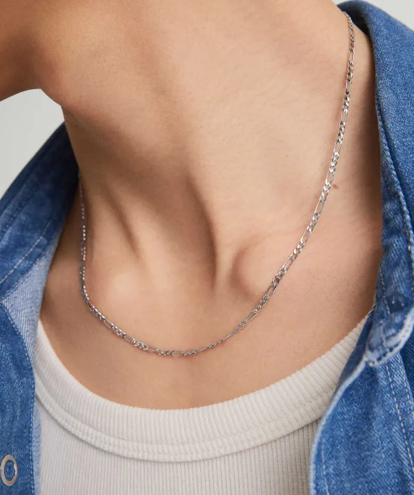 Necklaces<Mejuri Figaro Chain Necklace