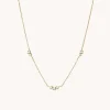 Necklaces<Mejuri Floating Sapphire Necklace