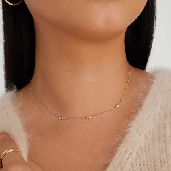 Necklaces<Mejuri Floating Sapphire Necklace