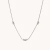 Necklaces<Mejuri Floating Sapphire Necklace
