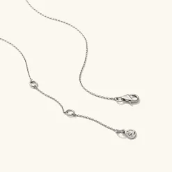 Necklaces<Mejuri Floating Sapphire Necklace