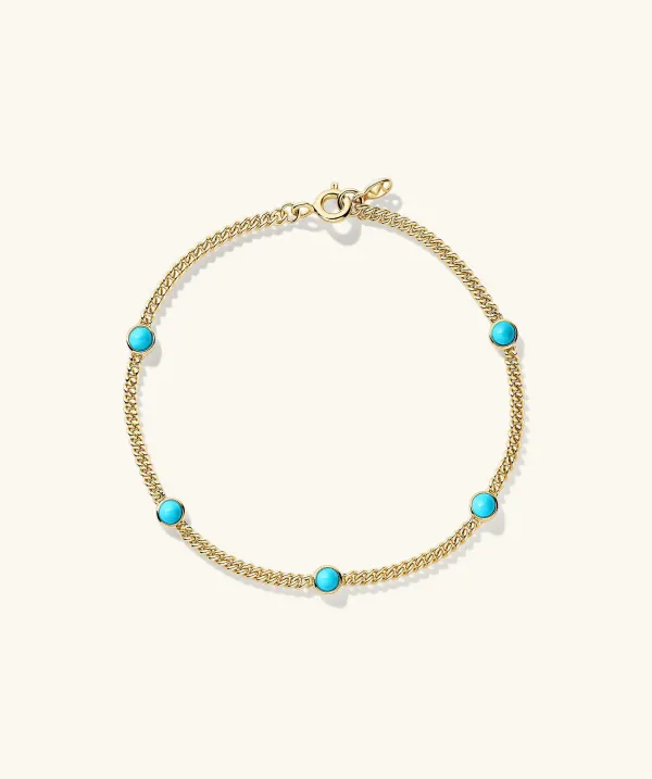 Bracelets<Mejuri Gemstone Curb Chain Bracelet
