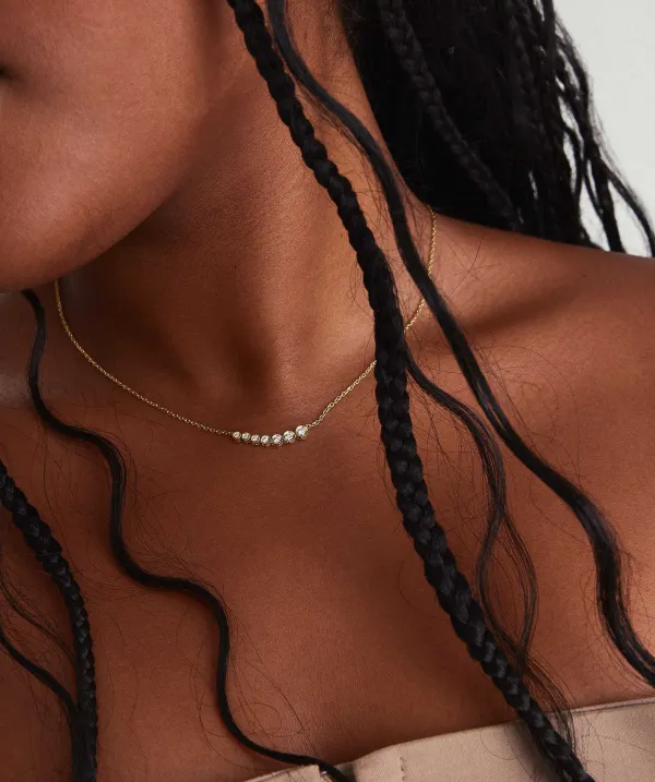 Necklaces<Mejuri Graduated Diamond Necklace