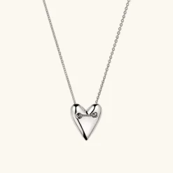 Necklaces<Mejuri Heart Pendant Necklace