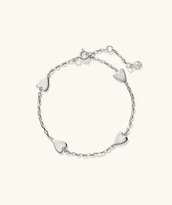 Bracelets<Mejuri Heart Station Bracelet