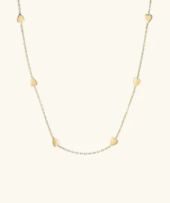 Necklaces<Mejuri Heart Station Necklace
