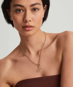 Necklaces<Mejuri Lab Grown Diamond Oversized Letter Charm