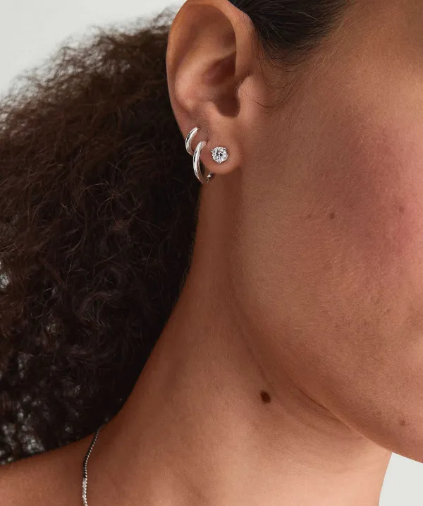 Earrings<Mejuri Lab Grown Diamond Round Studs 1 Tcw