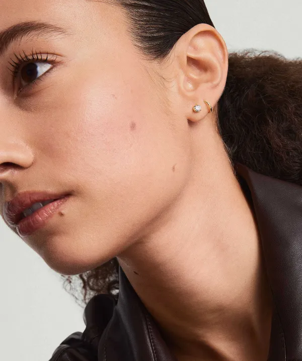 Earrings<Mejuri Lab Grown Diamond Round Studs 0.5 Tcw