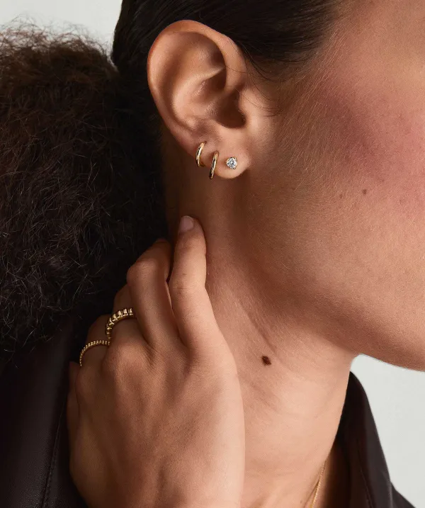 Earrings<Mejuri Lab Grown Diamond Round Studs 0.5 Tcw