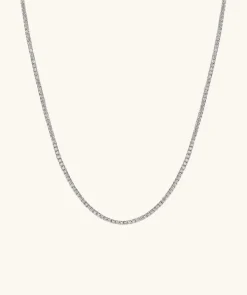 Necklaces<Mejuri Lab Grown Diamond Tennis Necklace 2.5Mm