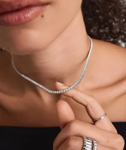 Necklaces<Mejuri Lab Grown Diamond Tennis Necklace 2.5Mm