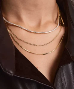 Necklaces<Mejuri Lab Grown Diamond Tennis Necklace 1.8Mm