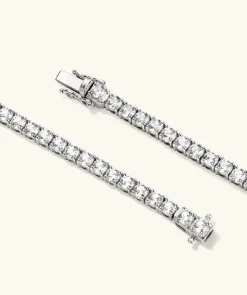 Necklaces<Mejuri Lab Grown Sapphire Tennis Necklace