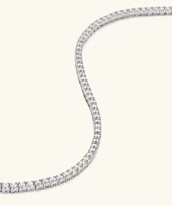 Necklaces<Mejuri Lab Grown Sapphire Tennis Necklace