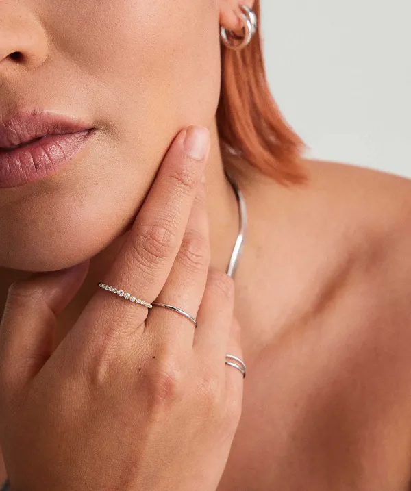 Rings<Mejuri Lace Diamond Ring