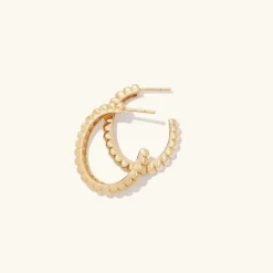 Earrings<Mejuri Large Charlotte Hoops